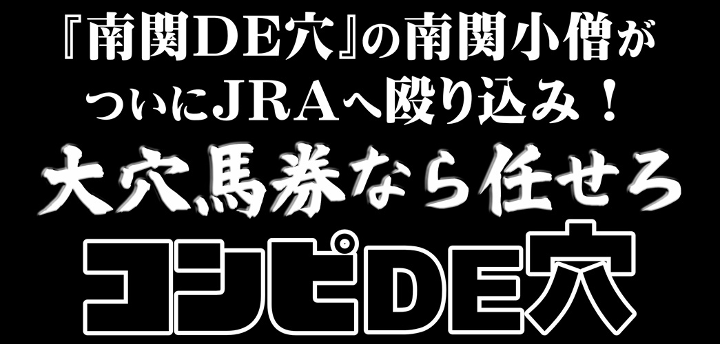 コンピDE穴 まうまう企画｜少点数高配当3連複ロジックでJRA競馬を論理的に制す新戦略データ活用術